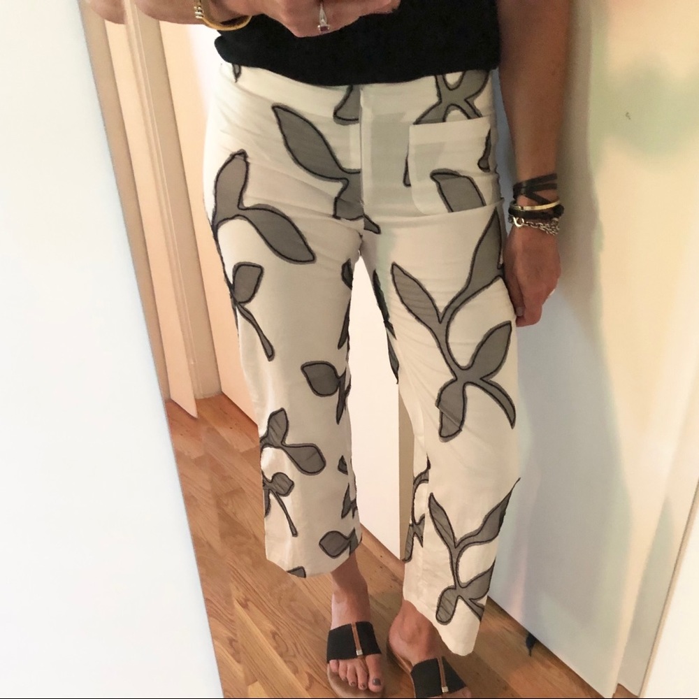 Piazza Sempione Floral Dress Pants